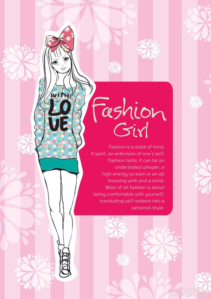 Notes FASHION GIRL PRUGE (M) 