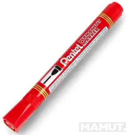 PENTEL marker permanent CRVENI OBLI 