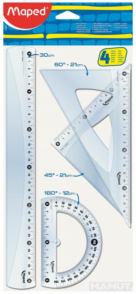 Set lenjira MAPED START 30 cm 