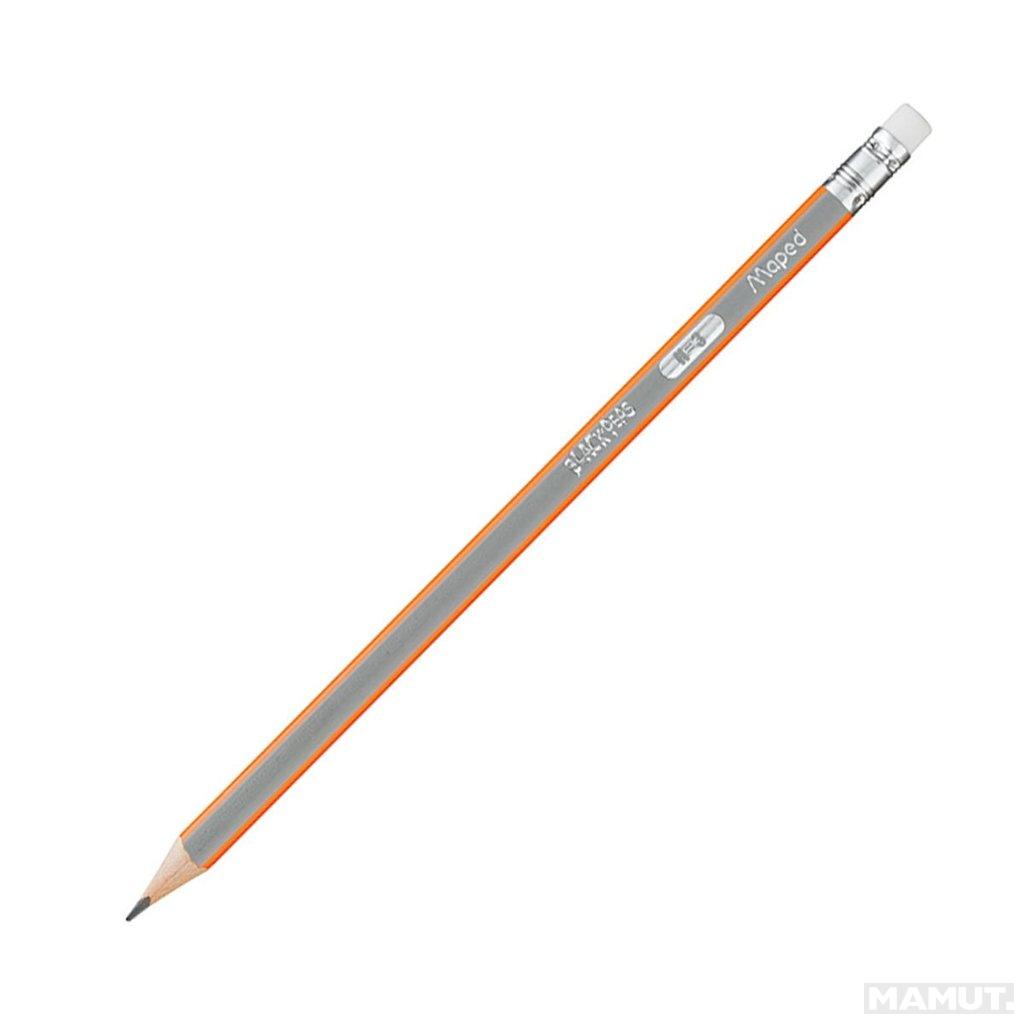 Grafitna olovka sa gumicom H MAPED BLACK PEPS 