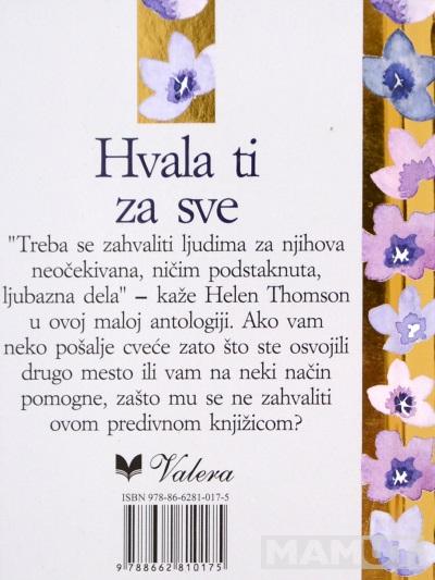 HVALA TI ZA SVE 
