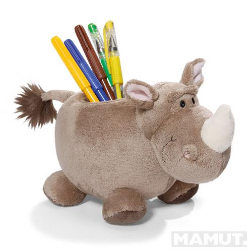 RHINO FIGURINE QUIVER PLUSH 