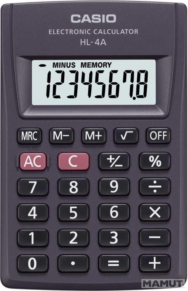 KALKULATOR CASIO HL-4A-S-EP 