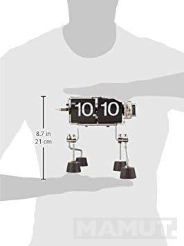 Retro stoni sat sa pokretnim brojevima 