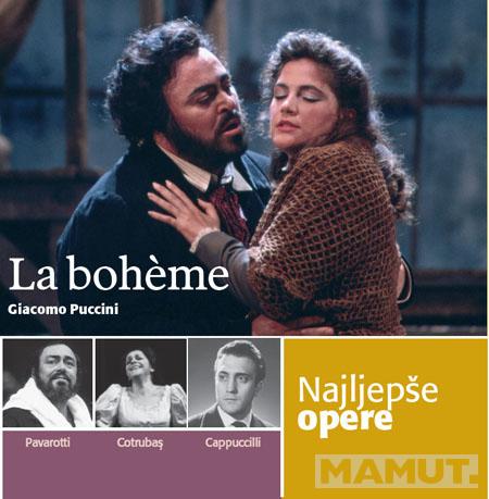 NAJLEPŠE OPERE LA BOHEME PLUS CD 