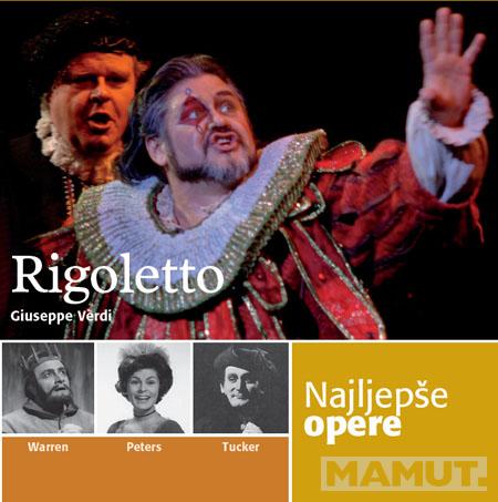 NAJLEPŠE OPERE RIGOLETTO PLUS CD 