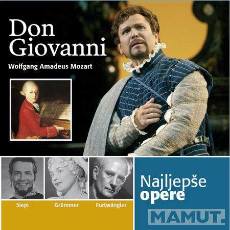 NAJLEPŠE OPERE DON GIOVANNI PLUS CD 