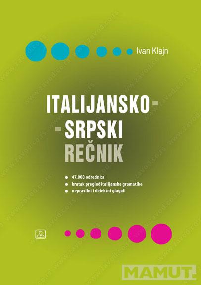 ITALIJANSKO SRPSKI STANDARDNI REČNIK 