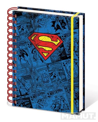 DC COMICS SUPERMAN A5 Wiro Notebook 