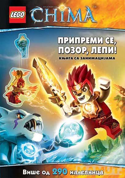 LEGO LEGENDS OF CHIMA PRIPREMI SE POZOR LEPI 290 NALEPNICA 