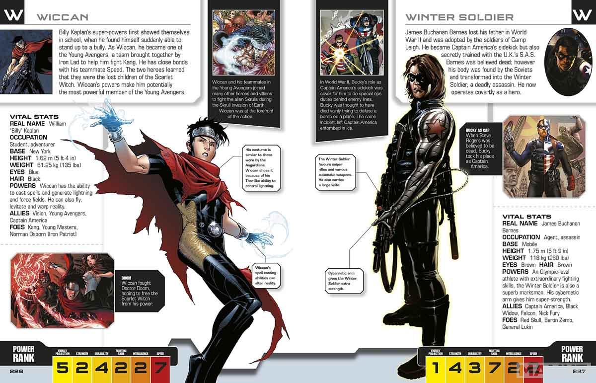 AVENGERS THE ULTIMATE CHARACTER GUIDE 
