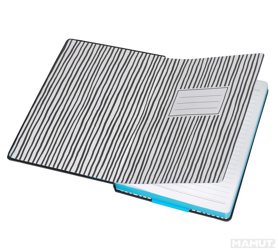 A5 SERIOUS NOTEBOOK BLACK 