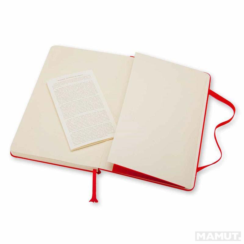 Planer MOLESKINE Classic, hardcover, crveni 