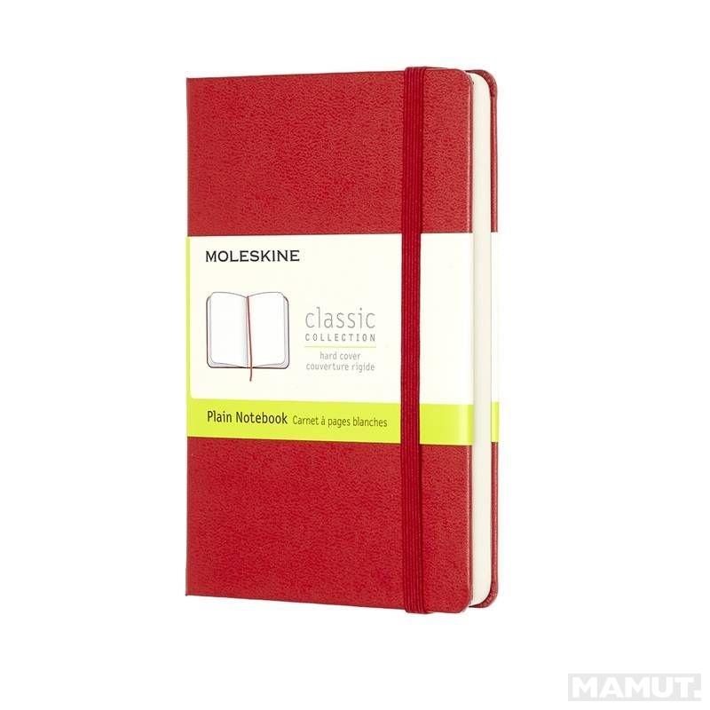 Notes MOLESKINE RED HARD  9x14 cm prazna 