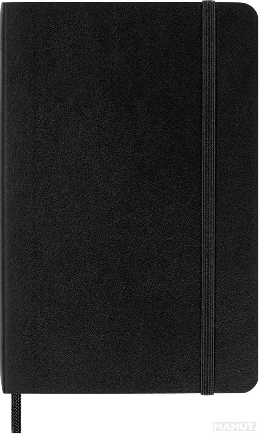 Notes MOLESKINE SOFT BLACK 9x14 cm prazna 