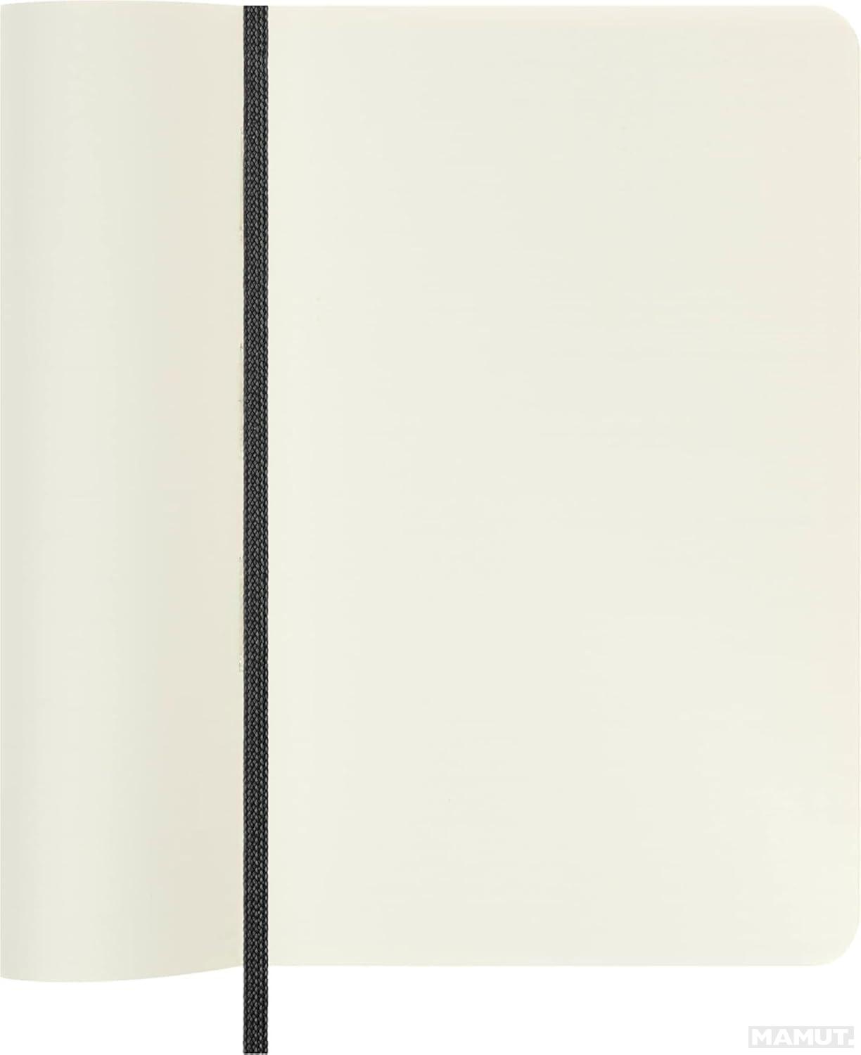 Notes MOLESKINE SOFT BLACK 9x14 cm prazna 