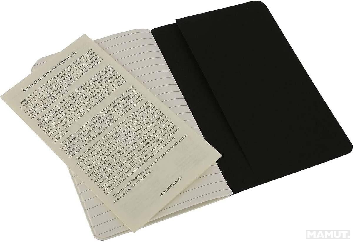 Planer A5 MOLESKINE Set od 3, crna 