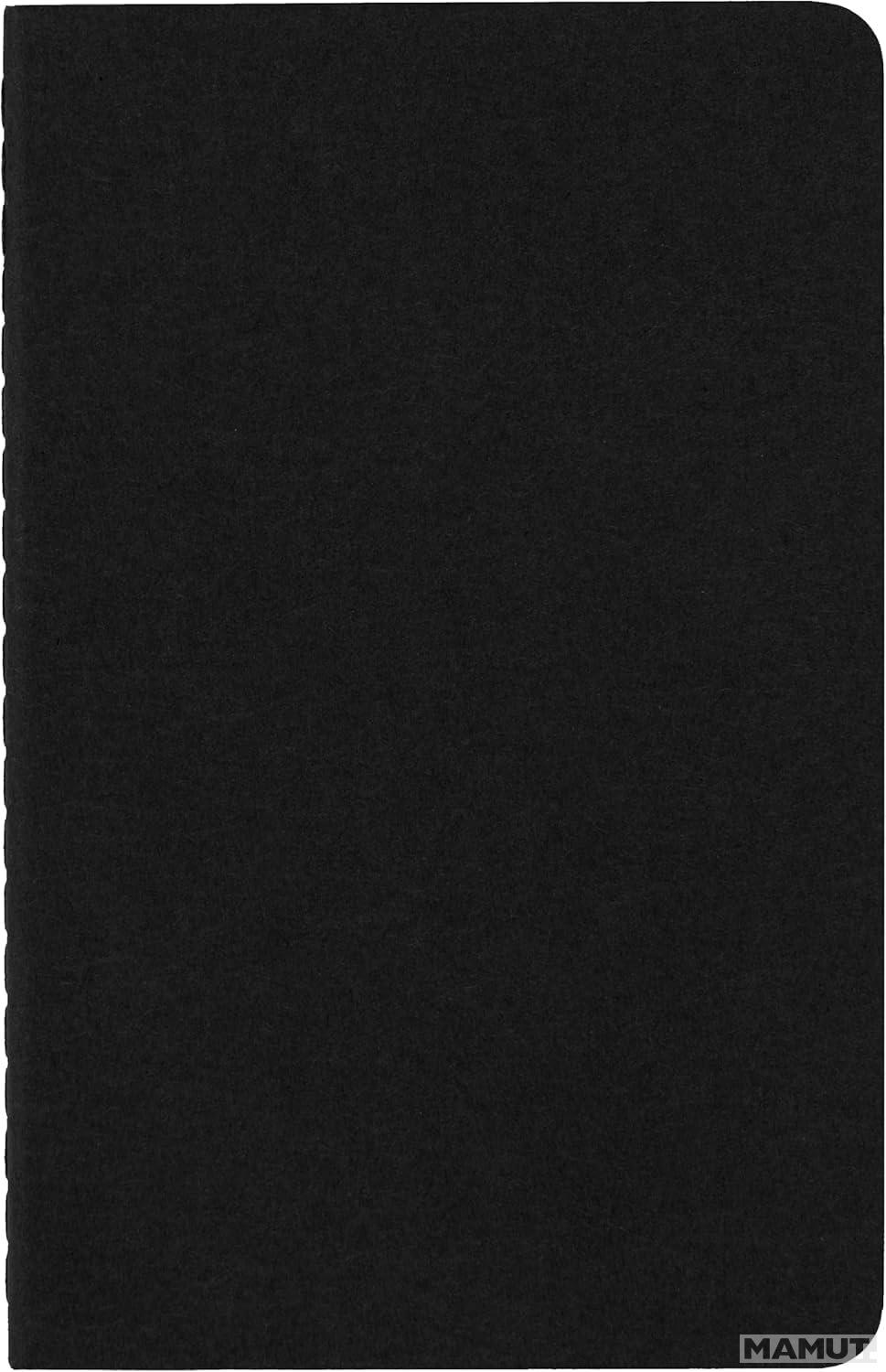 Set od 3 notesa 9x14cm MOLESKINE BLACK - 120 praznih listova 