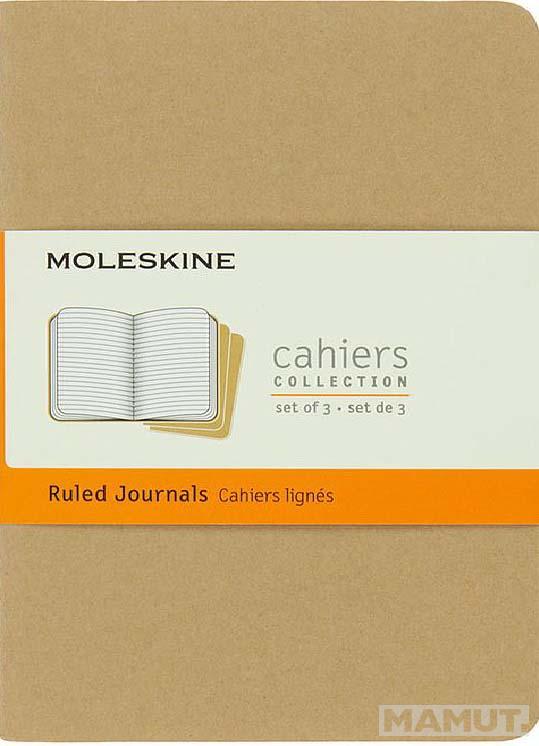 Planer A5 MOLESKINE Set od 3, džepni, braon 