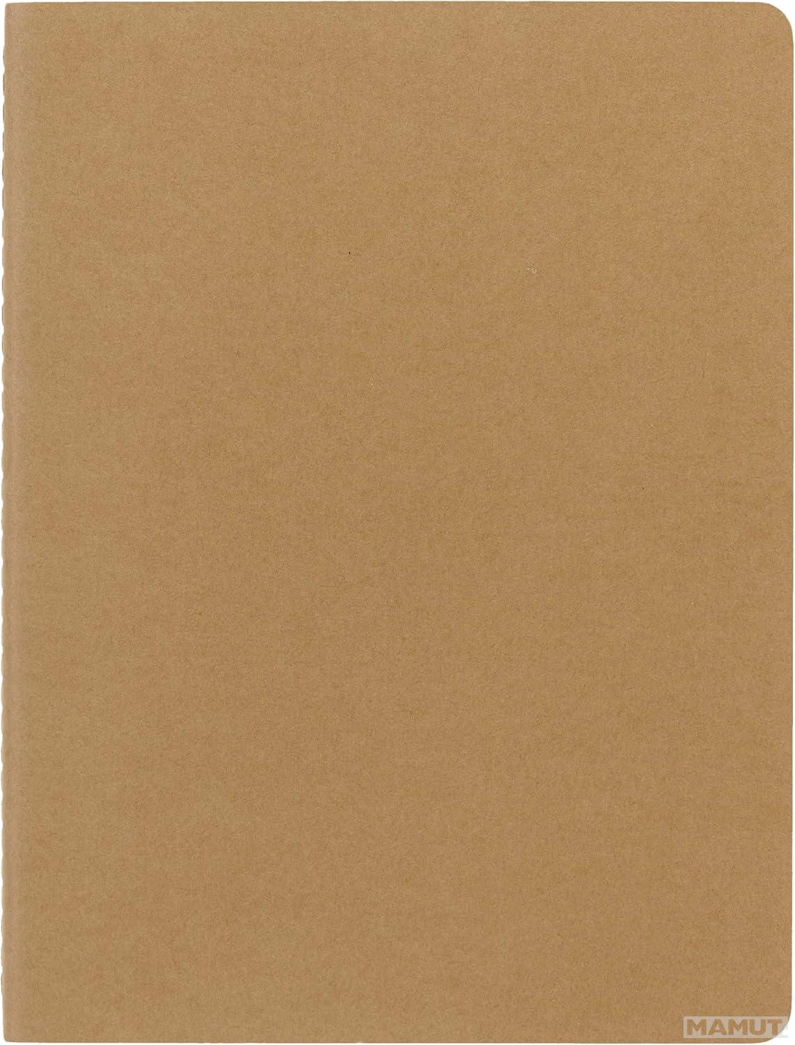 Set od 3 notesa 19x25cm MOLESKINE BROWN - prazni listovi 