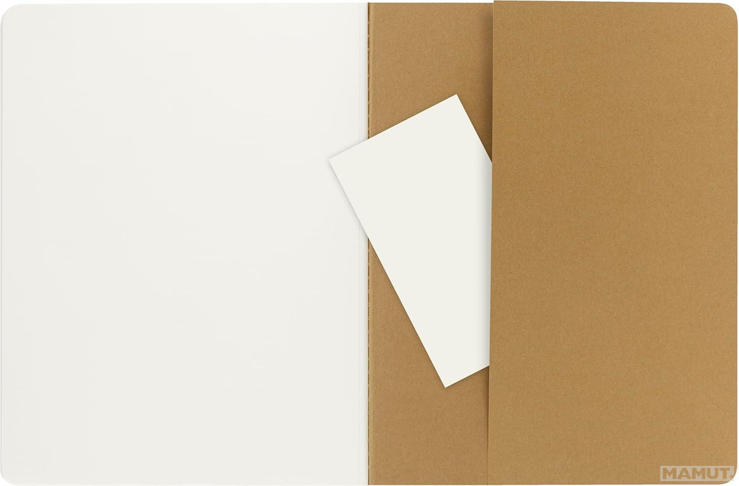 Set od 3 notesa 19x25cm MOLESKINE BROWN - prazni listovi 