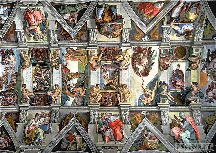 Puzzle 6000 SISTINE CHAPEL CEILING 