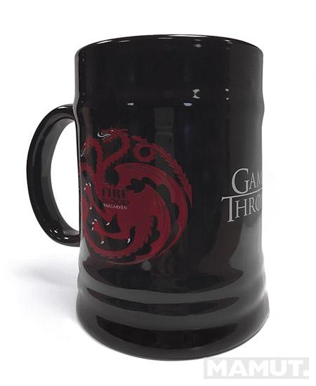 Šolja GAME OF THRONES Fire and blood, Targaryen 