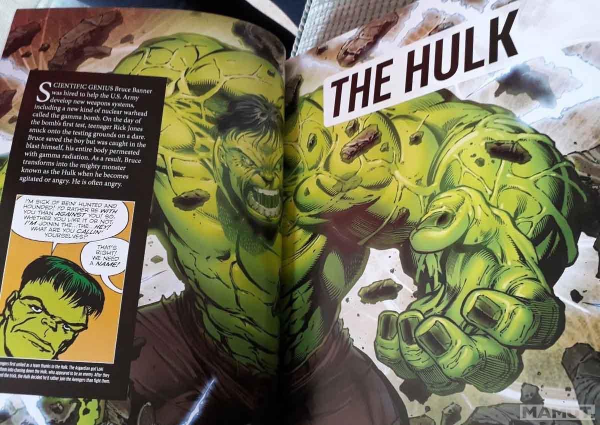 MARVEL THE AVENGERS ENCYCLOPEDIA 