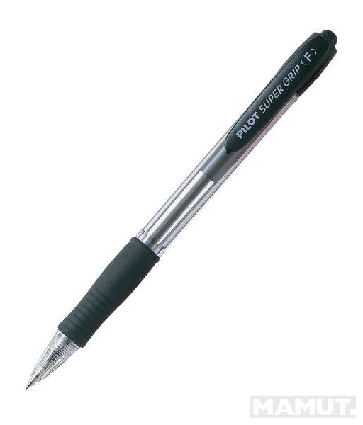 Hemijska olovka 0.7 PILOT SUPER GRIP, Crna 
