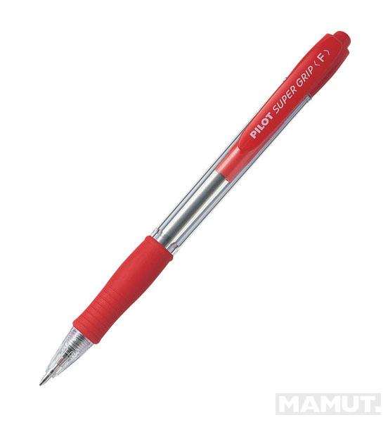 Hemijska olovka 0.7 PILOT SUPER GRIP, Crvena 