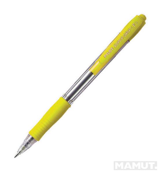 Hemijska olovka 0.7 PILOT SUPER GRIP, Žuta 