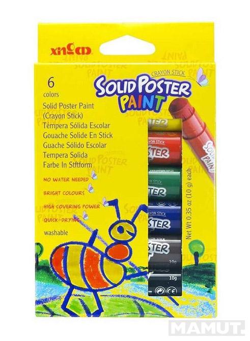 Tempere u stiku SOLID POSTER PAINT 1/6 SP6010 