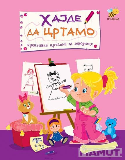 HAJDE DA CRTAMO za devojčice 