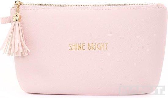 Neseser SHINE BRIGHT COSMETIC BAG PINK 