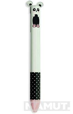 Hemijska CLICK&CLACK TWO COLOR PEN-BLACK&GREEN 0.7MM 