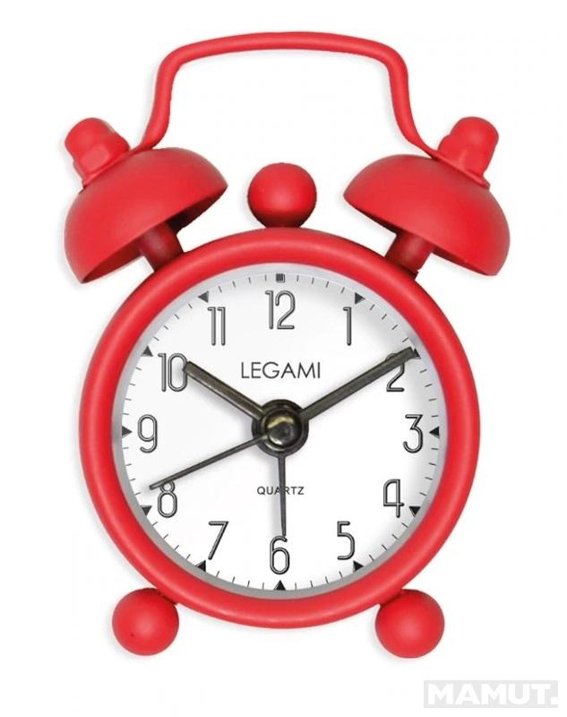 Budilnik MINI TICK TOCK ALARM CLOCK-RED 