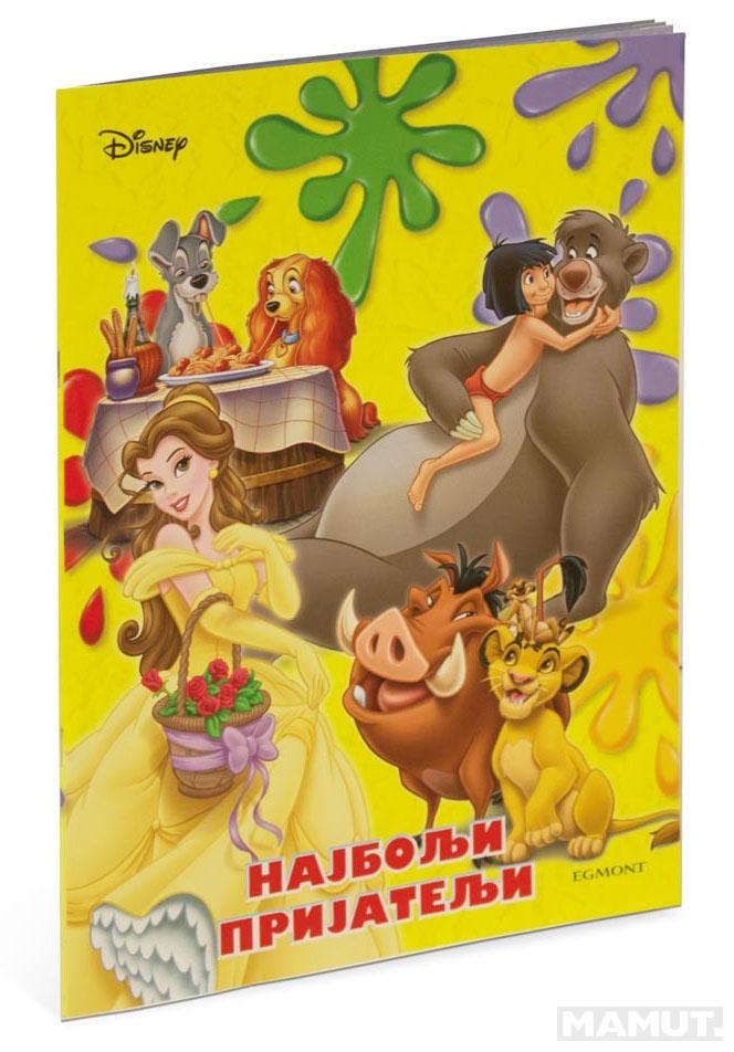 DISNEY KLASICI NAJBOLJI PRIJATELJI BOJANKA 
