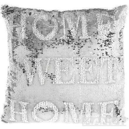 SEQUIN Home sweet home Jastuk 