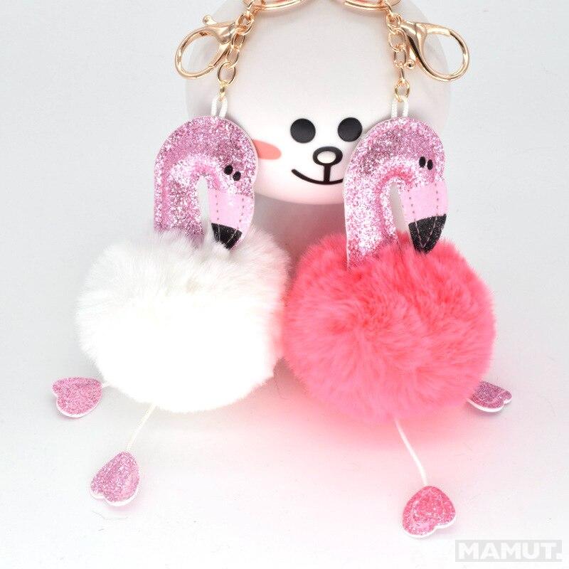 LESSER & PAVEY LTD<br />
Flamingo roze privezak za ključeve. 