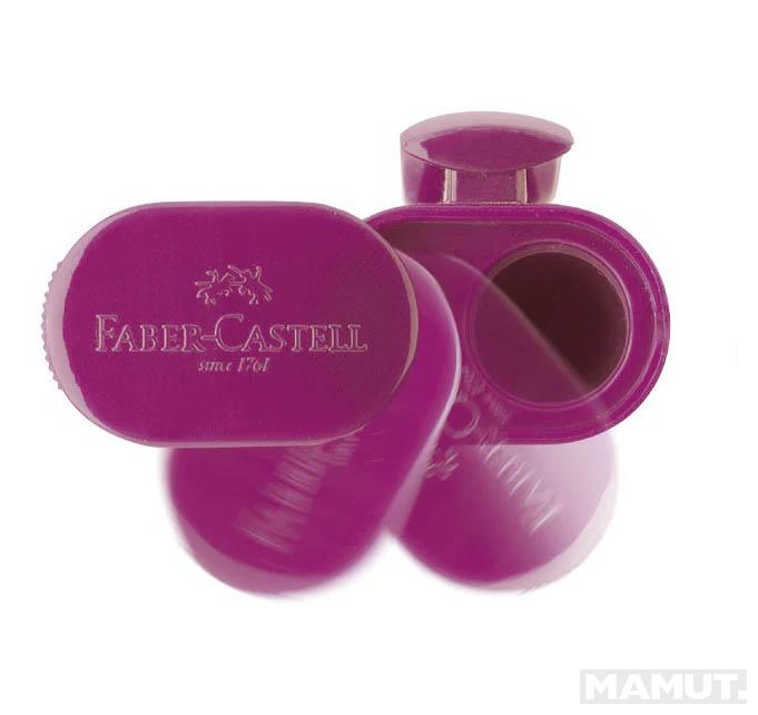 Grafitna olovka sa rezačem FABER CASTELL Pink 