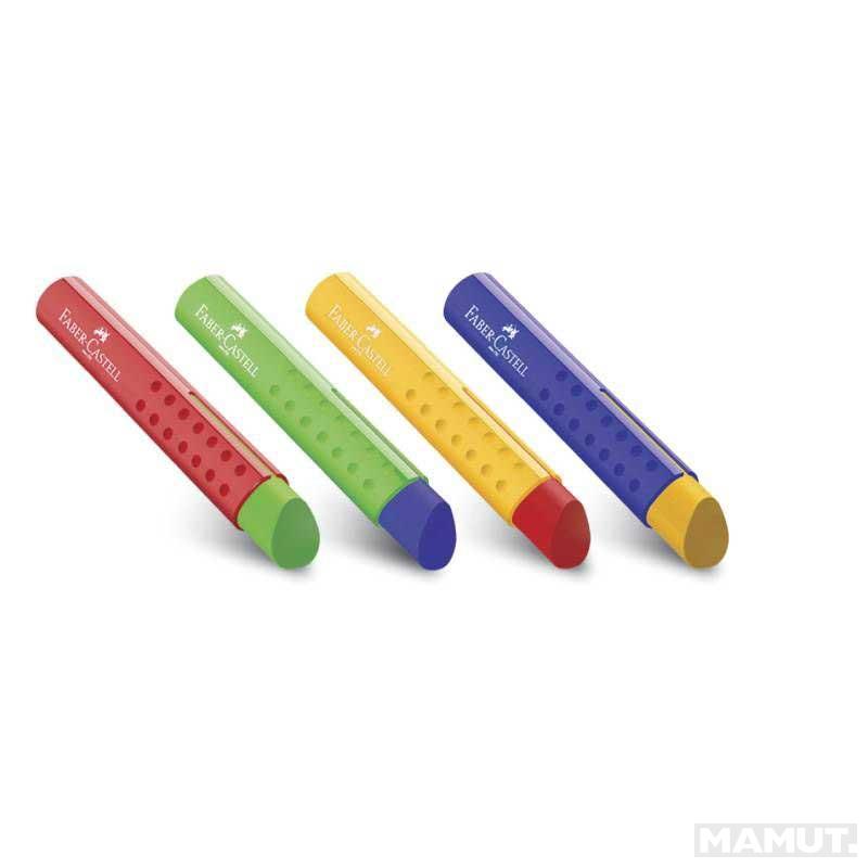 FABER CASTELL gumica trouglasta U BOJI 