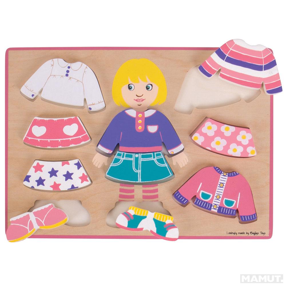 Puzzle DRESSING GIRL PUZZLE 
