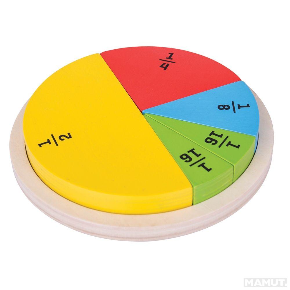 Drvena igračka FRACTIONS 
