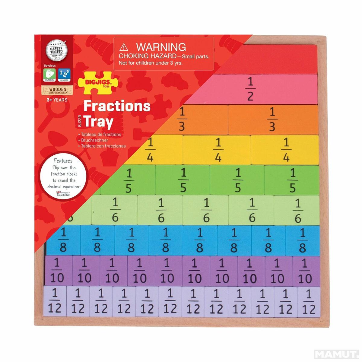 Dečija Igračka FRACTIONS TRAY 
