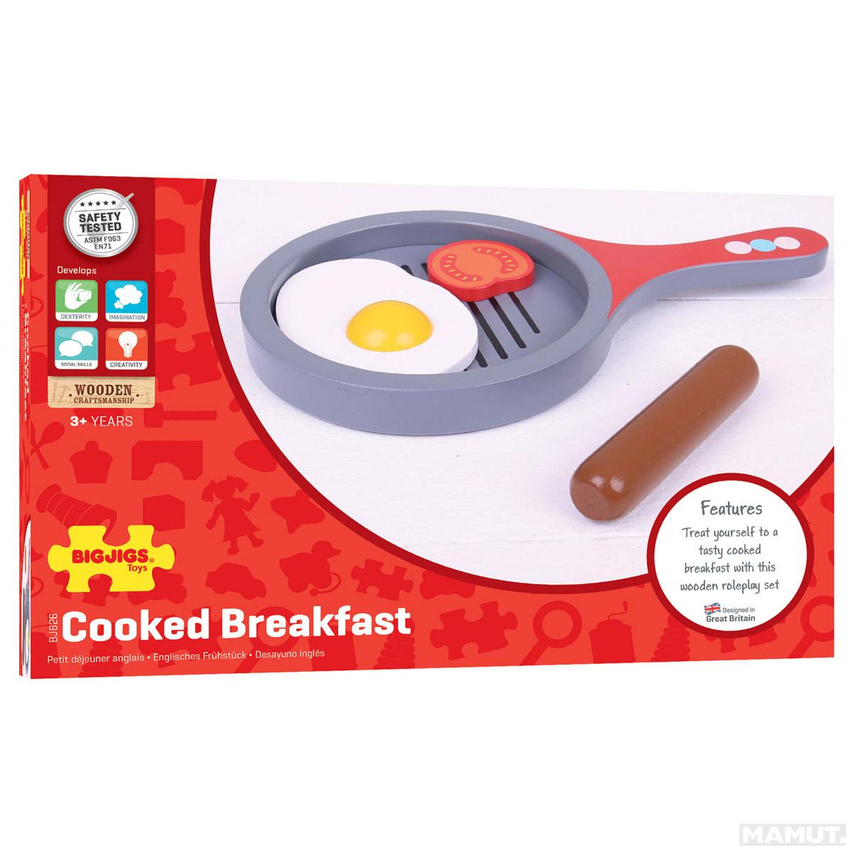Dečija Igračka COOKED BREAKFAST SET WITH 1 TOMATO 