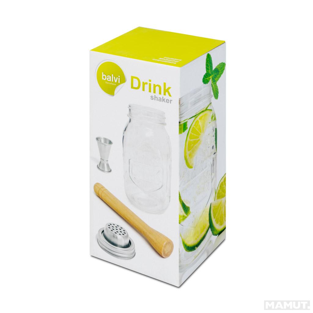 Šejker DRINK 800ML CRYSTAL 