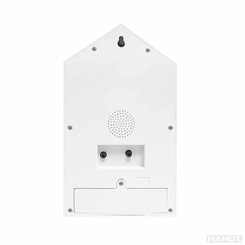 Zidni sat sa alarmom KUĆICA ZA PTICE 