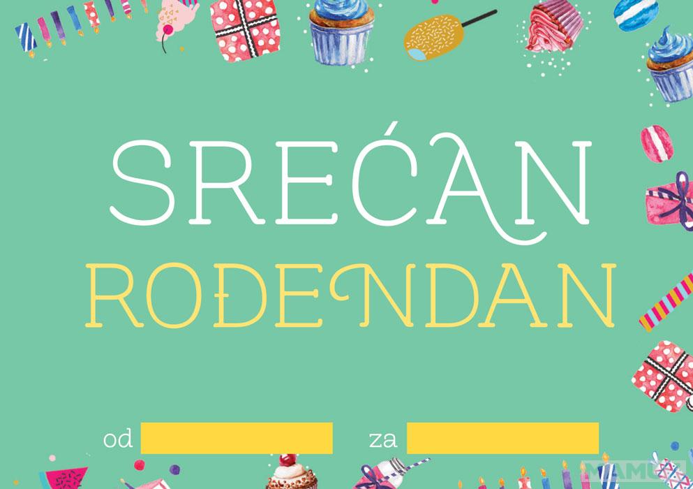 Popuni i pokloni SREĆAN ROĐENDAN 