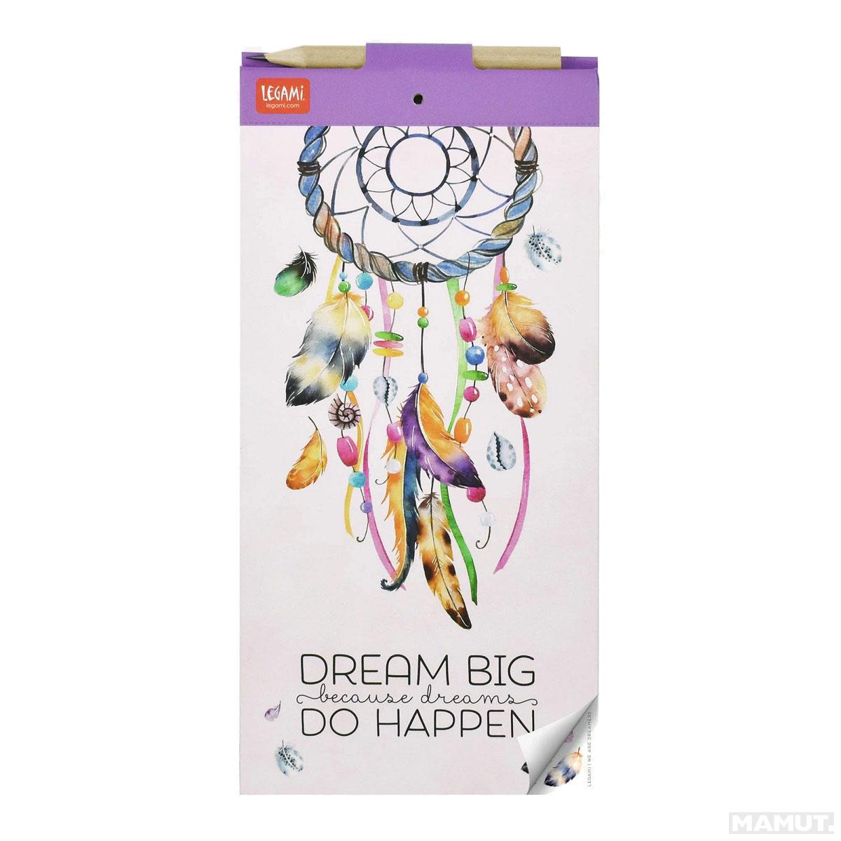 Sveska DON'T FORGET MAGNETIC NOTEPAD DREAM BIG 
