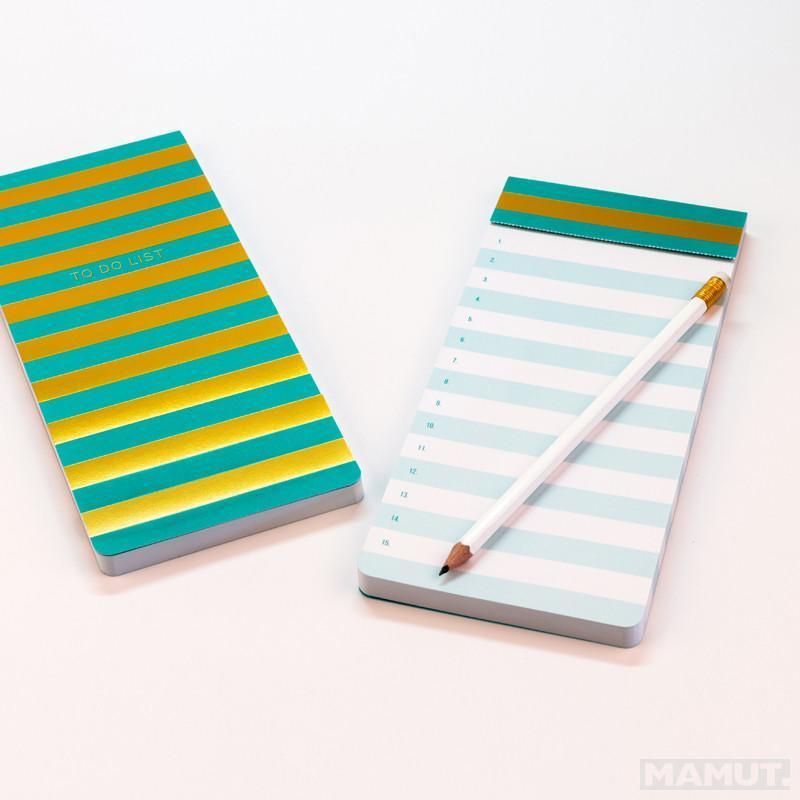 Podsetnik SHIMMER TEAL Stripe 